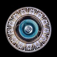 Точечный светильник ArtGlass SPOT 50 White Gold фото