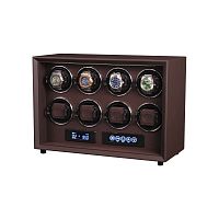 Шкатулка для автоподзавода 8-ми часов и хранения BADGE 08UBR фото