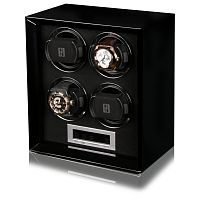 Шкатулка для автоподзавода 4-x часов PETITE 4BLACK фото