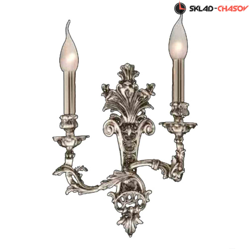 Бра Arredo Luce 12.230/2 Серебро фото