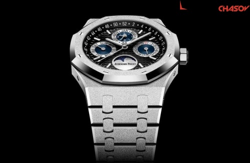 Часы Audemars Piguet Royal Oak Frosted Gold Perpetual Calendar фото фото 3