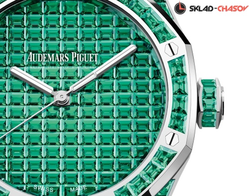Часы Audemars Piguet Royal Oak Selfwinding Emerald 9570 фото фото 2