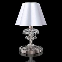Настольный светильник ArtGlass FLORA 01-TL-NI-CE-LSW фото