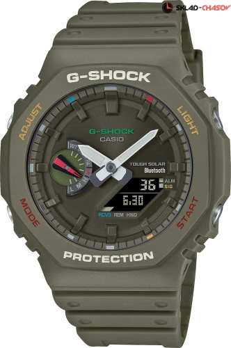 Casio G-SHOCK GA-B2100FC-3A с хронографом фото