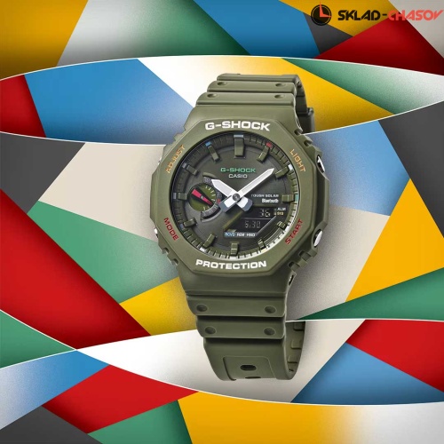 Casio G-SHOCK GA-B2100FC-3A с хронографом фото фото 2