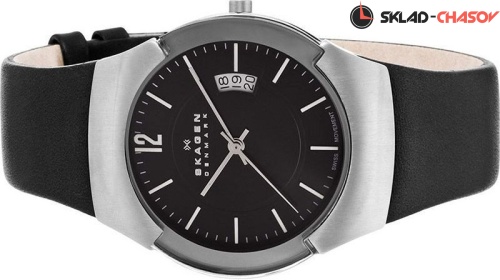 Skagen Leather Swiss 981XLSLB фото фото 2