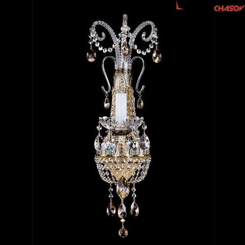 Art Glass NADINE I. Brass Antique CE фото