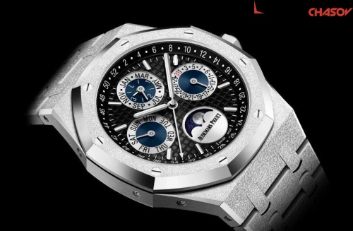 Часы Audemars Piguet Royal Oak Frosted Gold Perpetual Calendar фото фото 2