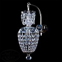 Бра Art Glass METIS chain nickel WL CE фото