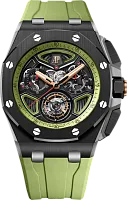 Часы Audemars Piguet Royal Oak Offshore Selfwinding Flying Tourbillon Chronograph 9614 фото
