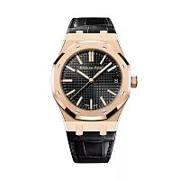 Часы Audemars Piguet Royal Oak Selfwinding Rose Gold Black Dial 1799 фото