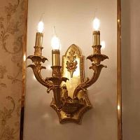 Бронзовое бра Pars Luster WS4199/3 фото