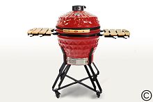 Керамический гриль Start Grill PRO, 61 см / 24 дюйма (красный) фото