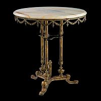 Бронзовый стол Lampa T348 фото