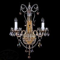 Art Glass NADINE II. Brass Antique CE фото
