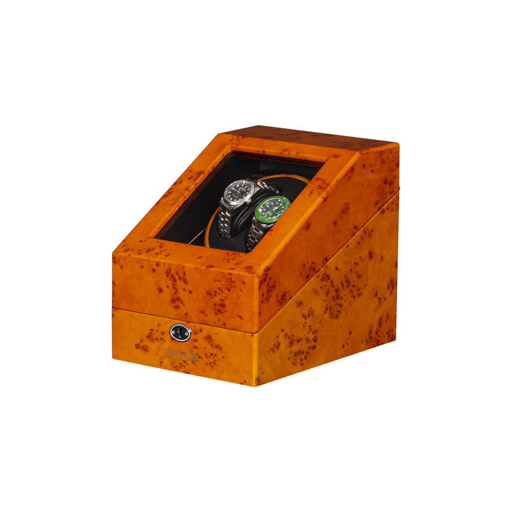 Шкатулка для автоподзавода 2-х часов ACTON 02ABL