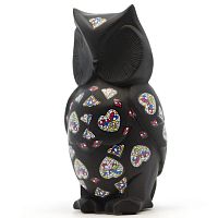 Nadal Статуэтка  763211 Owl Black (Черная Сова) фото