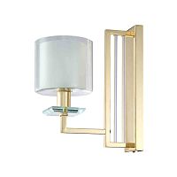 Бра Crystal Lux NICOLAS AP1 GOLD/WHITE фото