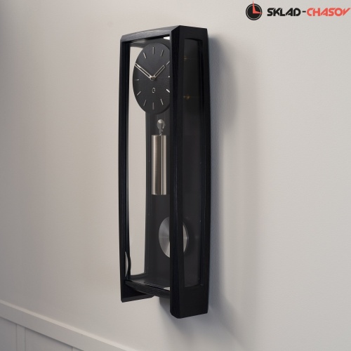 COMITTI THE FROXFIELD WALL CLOCK IN BLACK OAK C3915TP фото фото 2