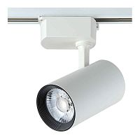Трековый светильник однофазный Crystal Lux CLT 0.31 006 30W WH фото