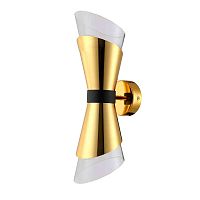 Бра Crystal Lux GRIS AP2 Gold фото