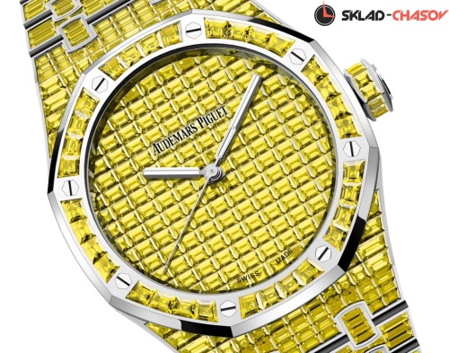 Часы Audemars Piguet Royal Oak Selfwinding Yellow Chrysoberyl фото фото 3