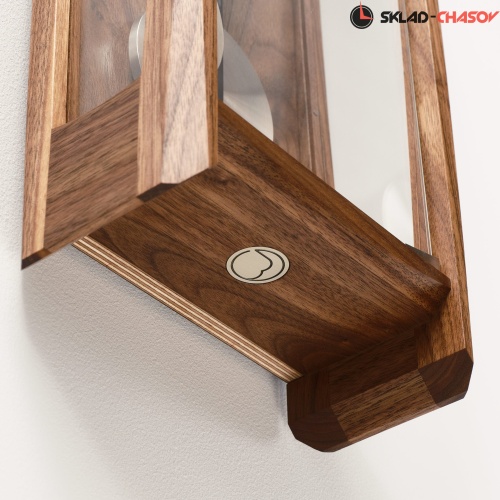 COMITTI THE FROXFIELD WALL CLOCK IN WALNUT C3215TP фото фото 6