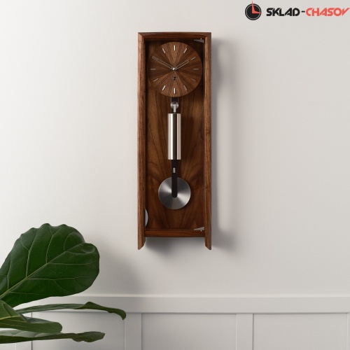COMITTI THE FROXFIELD WALL CLOCK IN WALNUT C3215TP фото