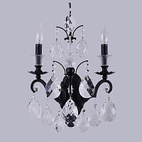 Бра Crystal Lux Magnifico AP2 Black/Transparent фото