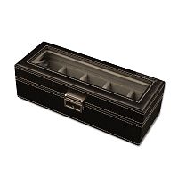Шкатулка для хранения 5-ти часов Leather 05BG фото