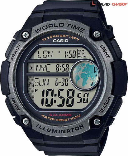 Casio Digital AE-3000W-1A фото