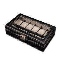 Шкатулка для хранения 12-ти часов Leather 012BL фото