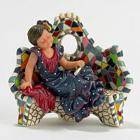Nadal Статуэтка  784408 Отдыхая на скамейке (небольшая) фото