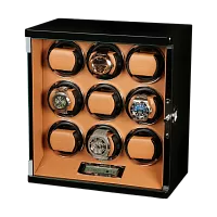 Шкатулка для автоподзавода 9-ти часов Diamond DX-9-BBR-FI фото