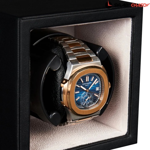 Шкатулка для автоподзавода 1-х часов Altitude A1BG-PVC фото фото 3