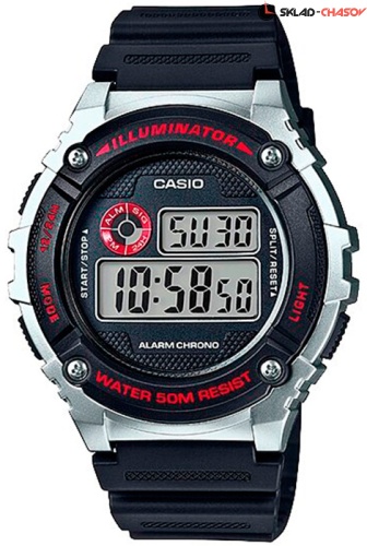 Casio W-216H-1C фото
