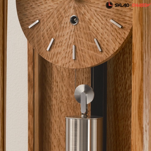 COMITTI THE FROXFIELD WALL CLOCK IN NATURAL OAK C3815TP фото фото 3