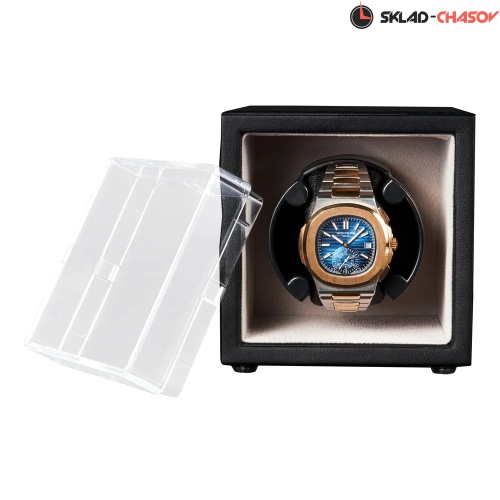 Шкатулка для автоподзавода 1-х часов Altitude A1BG-PVC фото фото 2