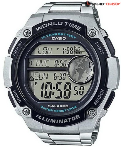 Casio Digital AE-3000WD-1A фото